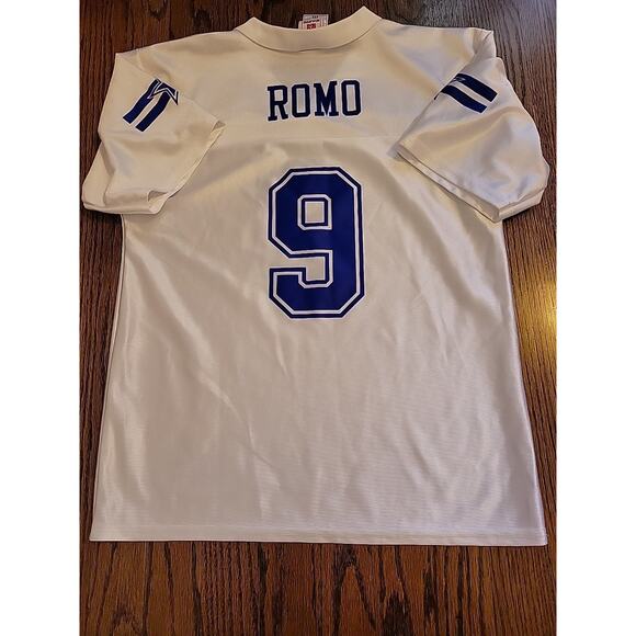 Tony Romo Dallas COWBOYS Mens Size Medium Jersey NFL Football Top Shirt - Picture 7 of 8